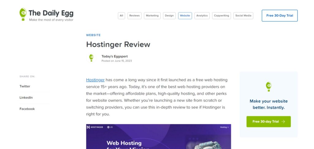 Hostinger-review